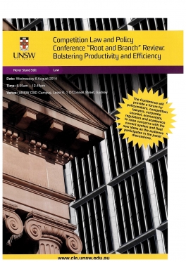 Competition Law and Policy Conference Flyer